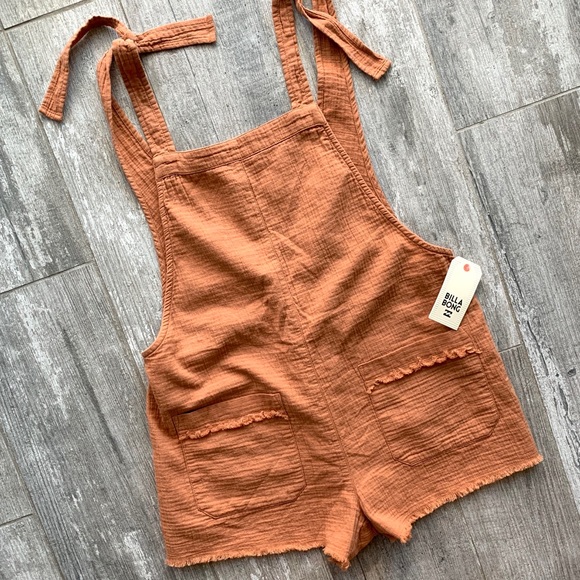 girl on the run overall billabong